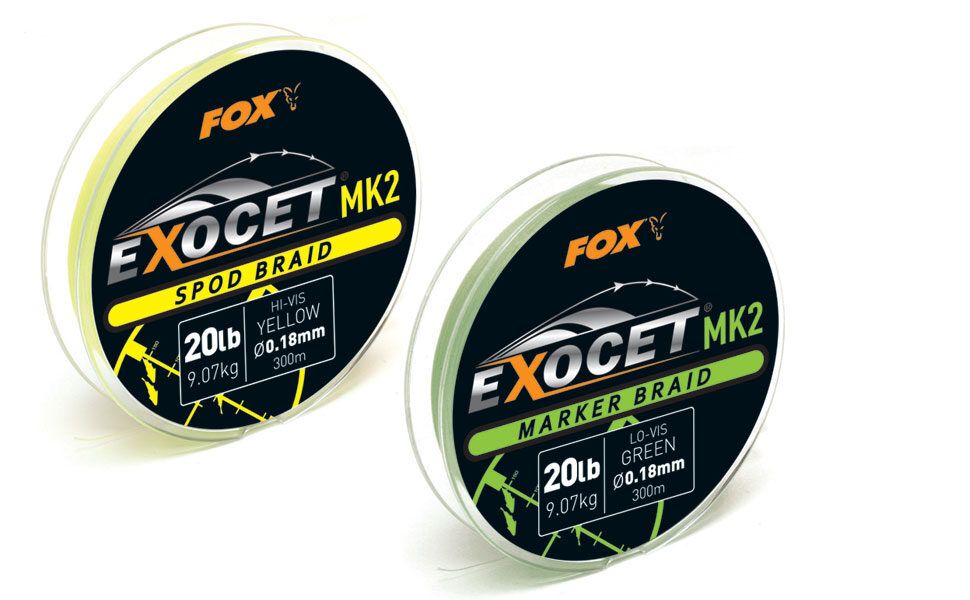Punutud tamiil FOX EXOCET® MK2 SPOD & MARKER BRAID