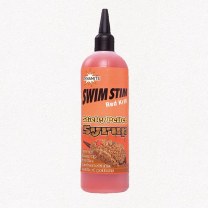 Vedel Dynamite SwimStim kleepuvate graanulitega siirup – punane krill 300ml