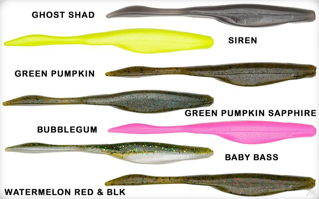 Silikona māneklis Strike King Caffeine Shad 10cm 4"