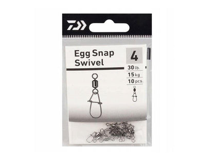 Karabīnes DAIWA Egg Snap Swivel