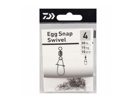 Karabīnes DAIWA Egg Snap Swivel