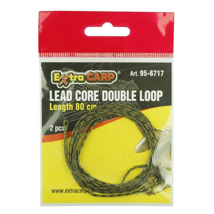 Extra Carp LEAD CORE DOUBLE LOOP length 80 cm