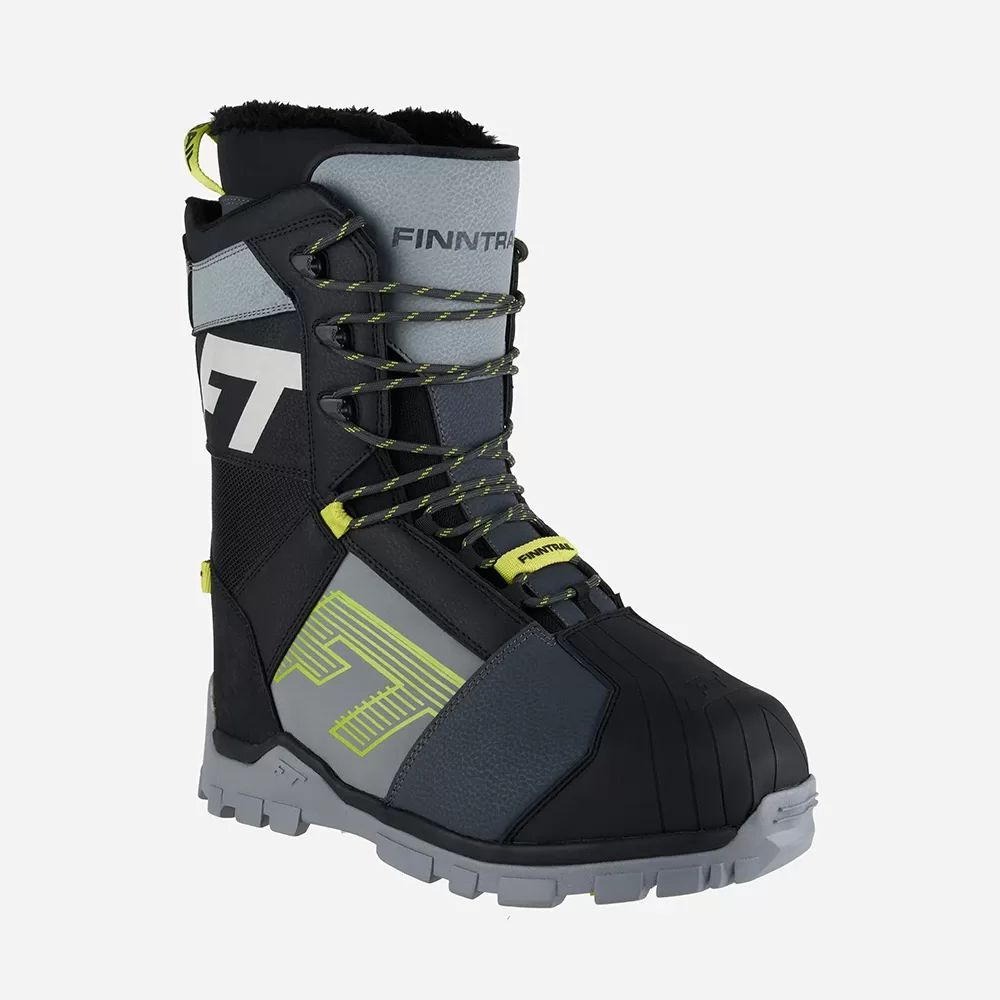 Lumejoosaapad FINNTRAIL BLIZZARD GRAPHITEYELLOW 5226