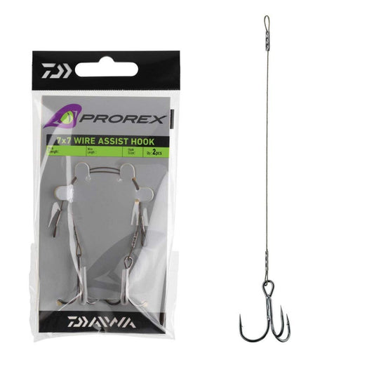 Stingeri Daiwa Prorex 7x7 Wire Assist Hook 2gb.