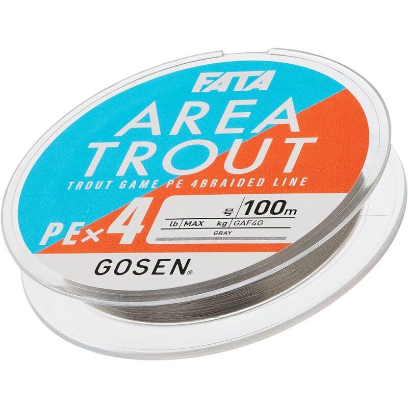 Punutud tamiil GOSEN Fata Area Trout PEx4 100m