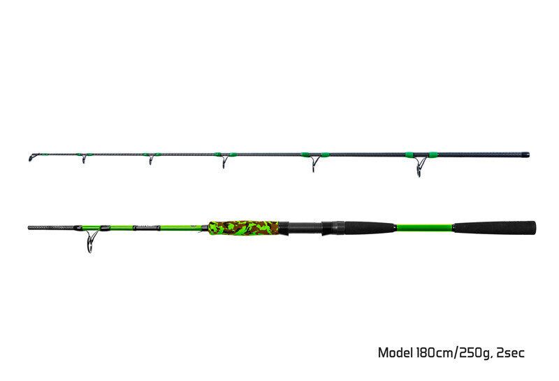 Samu Makšķere Delphin HYPERIO 2 / 2 parts 180cm/120g