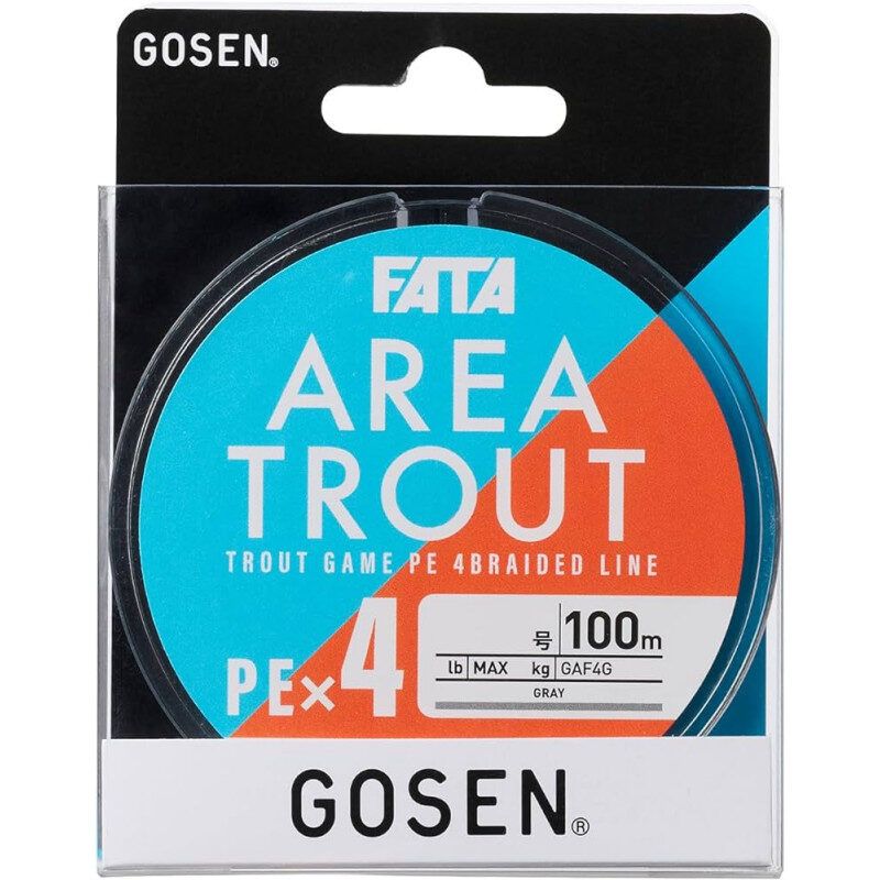 Punutud tamiil GOSEN Fata Area Trout PEx4 100m