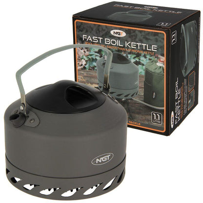 Tējkanna NGT Aluminium Outdoor Fast Burn Kettle | 1.1 L