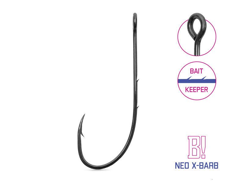 Konksud Delphin B! NEO X-BARB / Tšeburaška konks Delphin B! NEO X-BARB / 8 tk