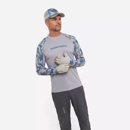 UPF 50 särk FINNTRAIL WAVE GREY 6612