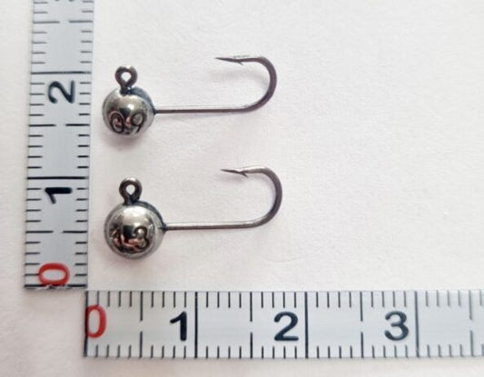 Volframa Džiggalva Fish On ar MEITO #10 āķi 0.9g - 1.3g