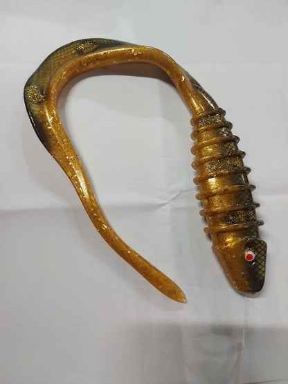 OSHELure Vbone Tail 10" (25cm) / Pelāģisko Līdaku Mīkstais Māneklis