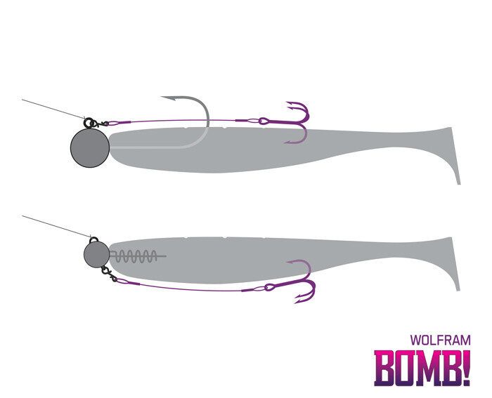 Stingers Delphin BOMB! Twisto RIGS Wolfram