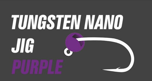 Volframa Džiggalva Tungsten Nano Jig #12 0.1g-1.4g Fluo Purple