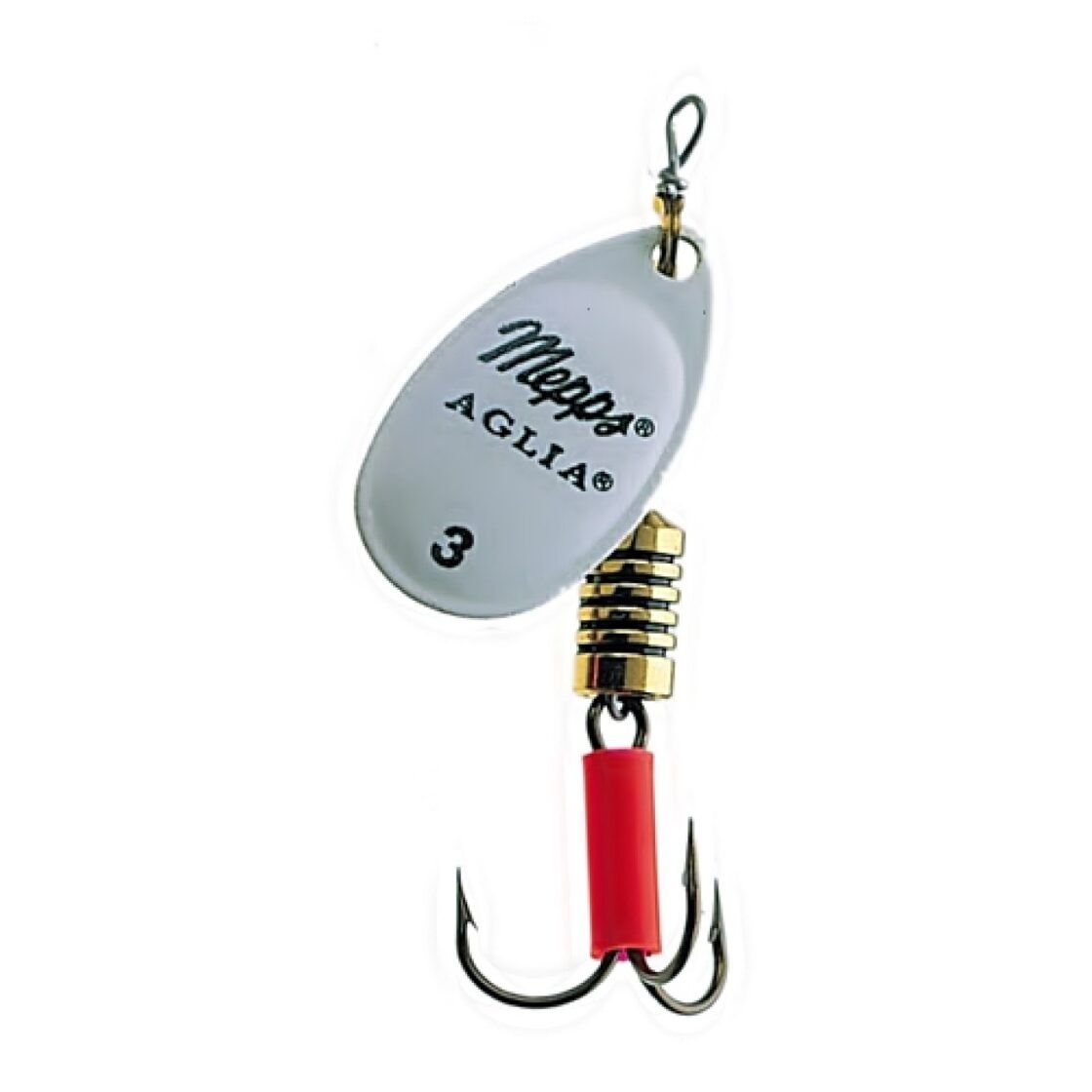 Rotiņš Mepps Aglia Fluo White