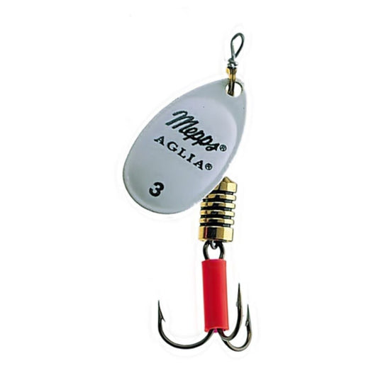 Rotiņš Mepps Aglia Fluo White