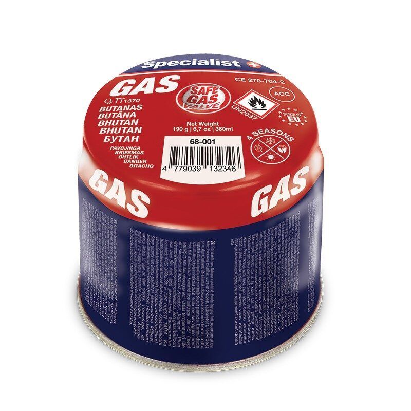 Gāzes balons SPECIALIST+ butane gas cartridge, 190 g