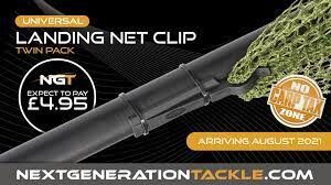 Klipši uztveramajam tīklam NGT Universal Landing Net Clip