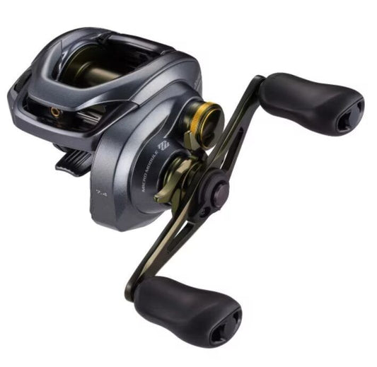 Multiplikators Shimano Curado 201 DC HG Kreisā roka