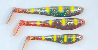 OSHELure Pike Hunter ZIP 15cm 30gr / Līdaku gumijas mānekļi no Latvijas