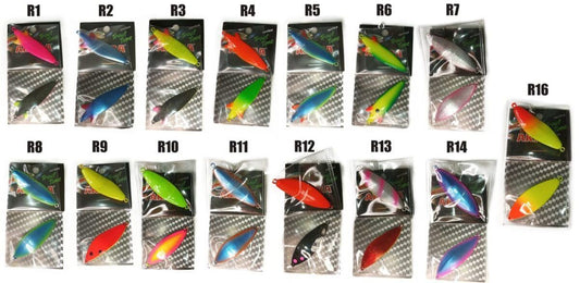 AKARA «TARGET-T»  (šūpojošs, 15 g, 50 mm) šūpiņi R7 , R10 , R13 , R15