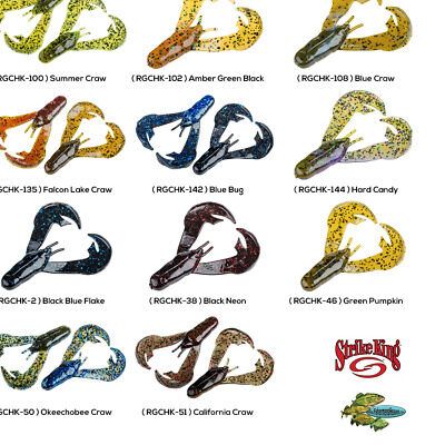 Silikona mānekļi Strike King Rage Tail , Rage Chunk 3" / 7,6cm