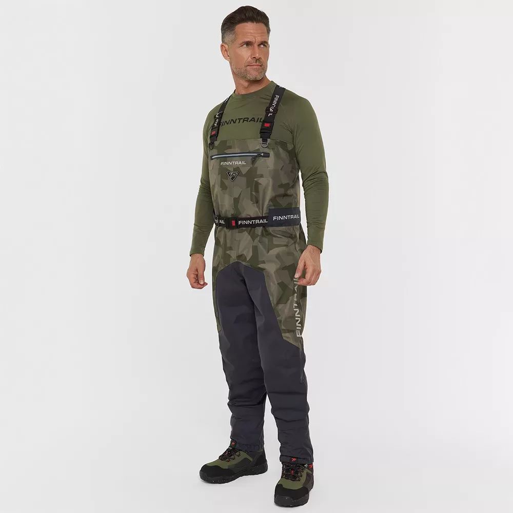 Kahlamispüksid FINNTRAIL AQUAMASTER 1536 CAMOSHADOWGREEN 