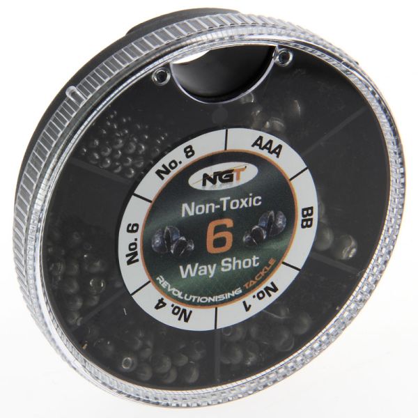Svinu komplekts NGT Non Toxic Split Shot - 6 Way