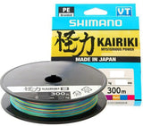Punutud tamiil SHIMANO Kairiki 4 - 300m mitmevärviline