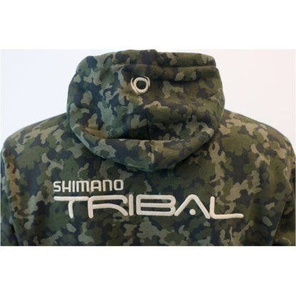 Kampsun Shimano Tribal kapuutsiga kamuflaaž