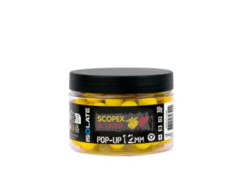 Pop-Up Shimano sööt Isolate Pop-Up Scopex Liver