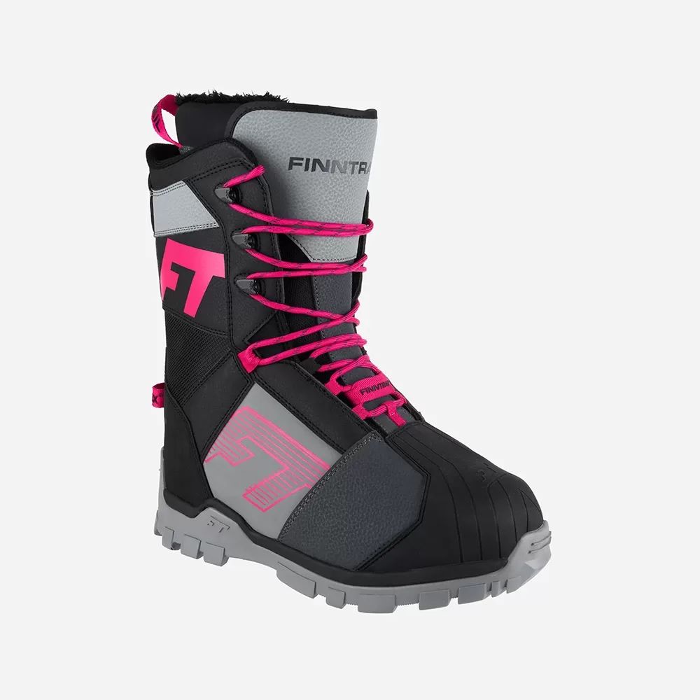 Naiste mootorsaanisaapad FINNTRAIL BLIZZARD GRAPHITEPINK 5226 