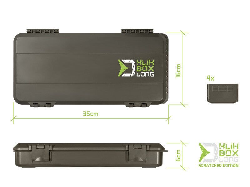Delphin KlikBOX Long kriimustatud väljaande karp