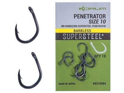 KORUM SUPERSTEEL PENETRATOR KONKSUD, Konksud - erinevad suurused