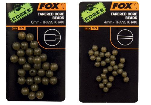 Kummipärlid FOX EDGES CAMO TAPERED BORE BEADS