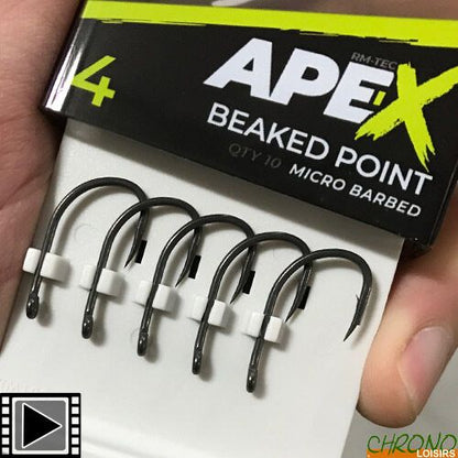 Āķi Ridge Monkey Ape-X Beaked Point Hooks