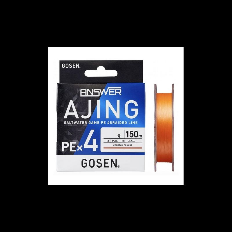 Punutud tamiil Gosen nano jigg Answer Ajing PEx4 150m