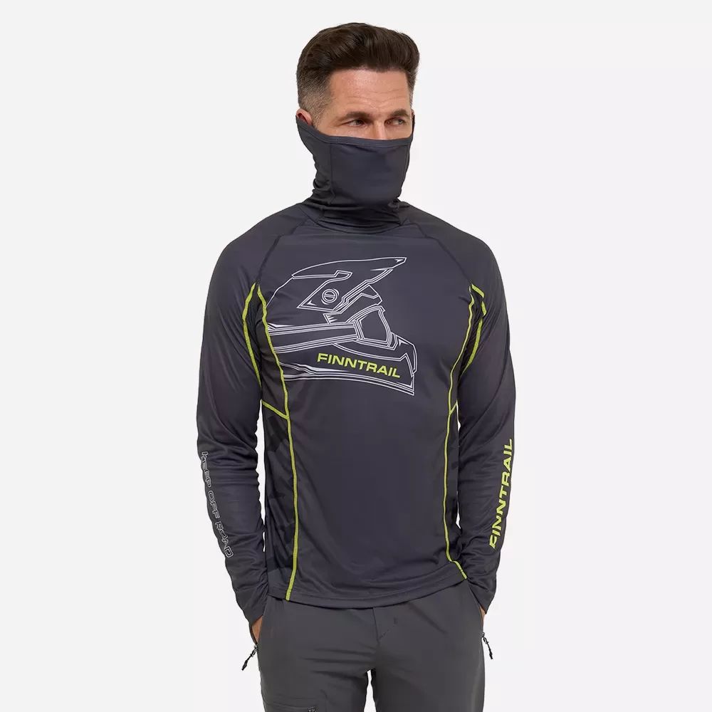 UPF 50 Krekls FINNTRAIL VIZARD MIDDLEGREY 6608