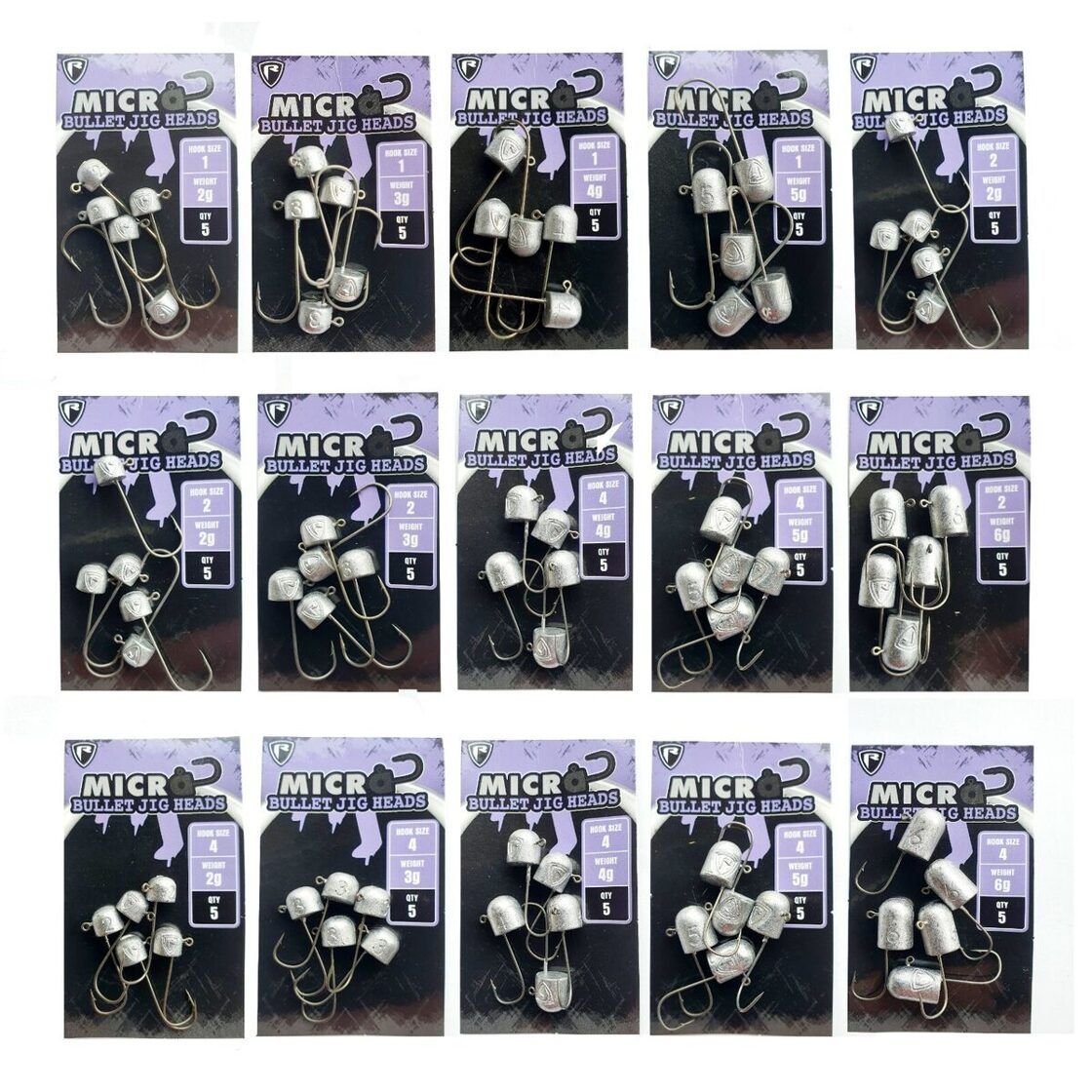 Džiggalvas FOX Micro Bullet Jig Head #2