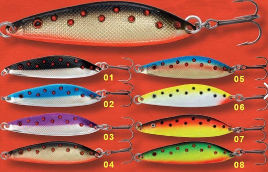 Šūpiņš JAMES SPOON 21gr 83mm