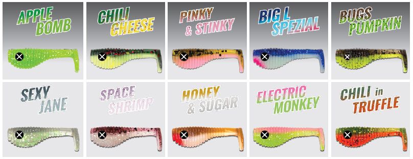 Ahvide peibutised Baby Lui 3,5 cm, kummist peibutised - 12 tk