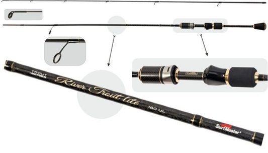 Spinings SURF MASTER «RIVER TROUT Lite TX-30» 2X (1,80 m, 75 g, tests: 0,2-4 g)