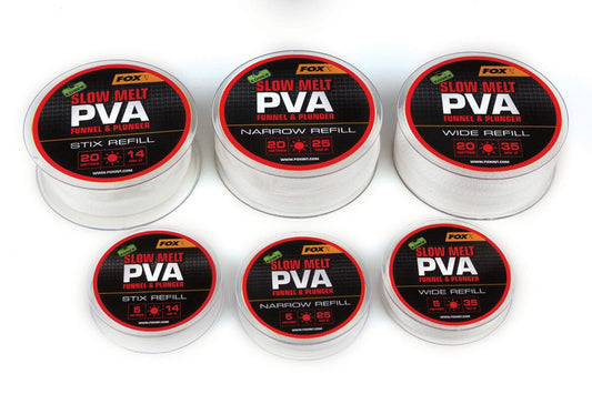 PVA Rezerve Fox Edges 20 m Refill Slow Melt
