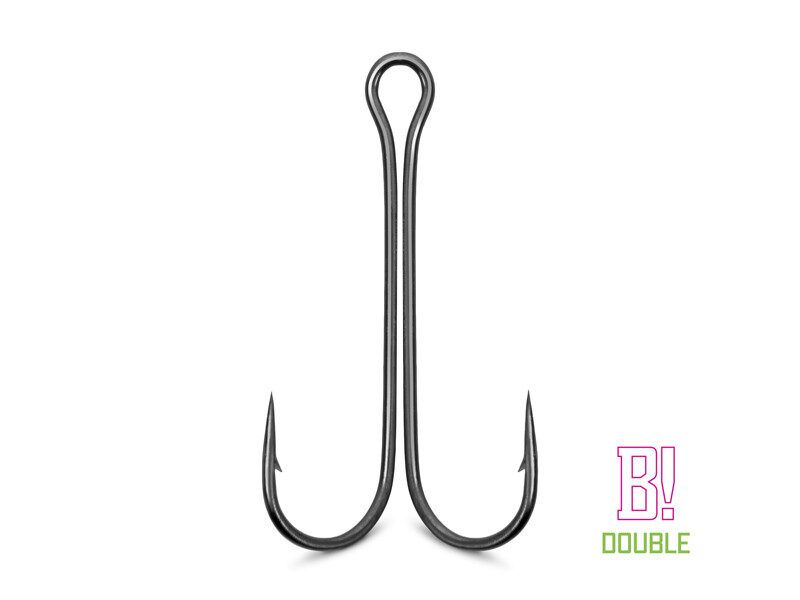 Āķi Hook Delphin B! Double / 8pcs