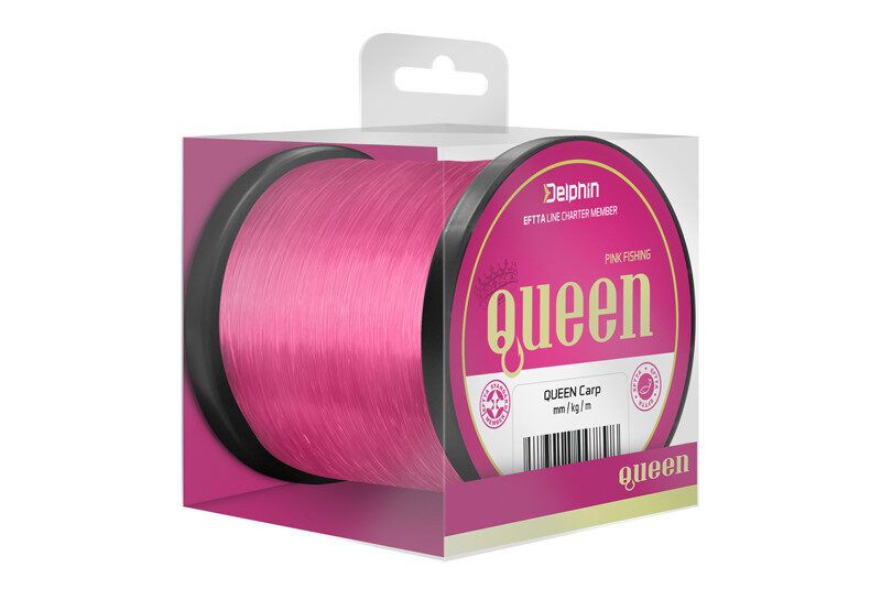 Tamiil Delphin QUEEN Carp roosa monofilament 600m 