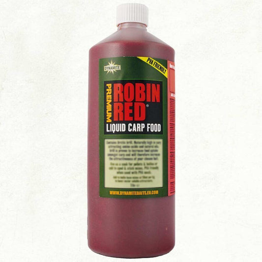 Likvīds Dynamite Premium Robin Red Liquid Carp Food