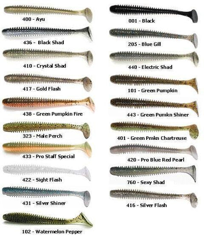 Silikona Mānekļi Keitech Swing Impact Lure 3″