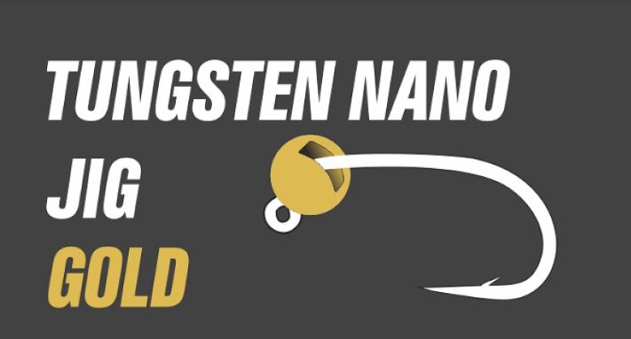 Volframa Džiggalva Tungsten Nano Jig #12 0.1g-1.4g Gold