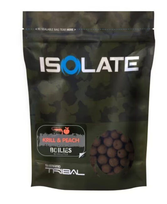 Boilid Shimano Bait Isolate Boillie Krill Peach 1kg