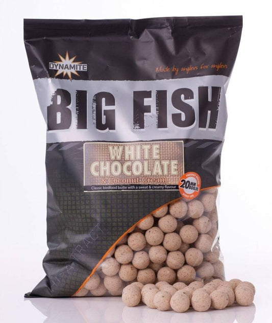 Boilas Dynamite valge šokolaadi ja kookoskreem 1,8 kg